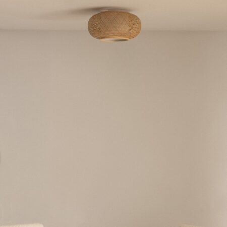 Lampada da soffitto in bambù Terles