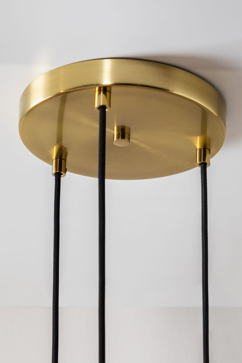 Lampada da Soffitto in Vetro con 3 Punti Luce Bezany