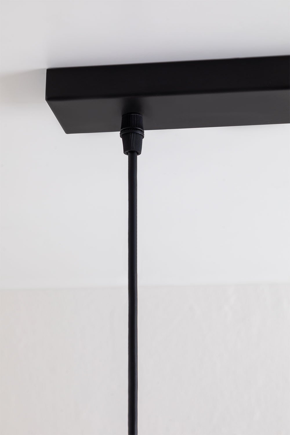 Lampada da soffitto in ferro e vetro andaluso
