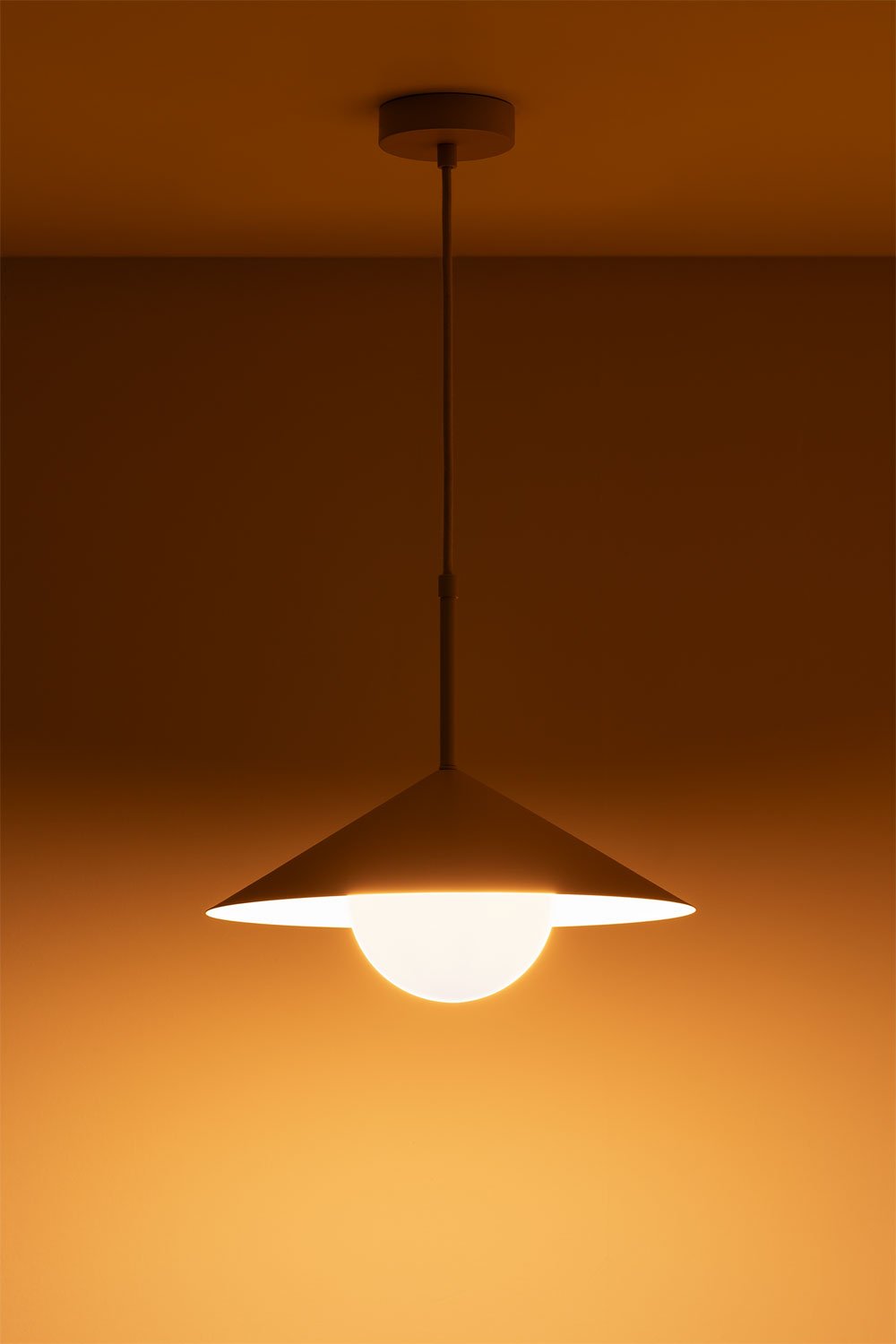 Lampada da soffitto in ferro Bagioli