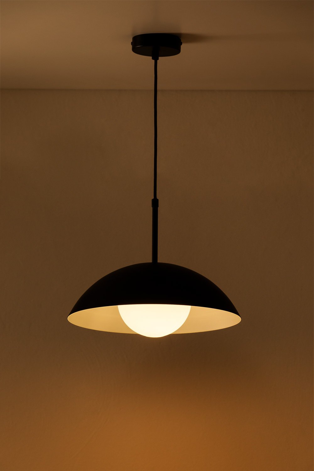 Lampada da soffitto in metallo Javiane