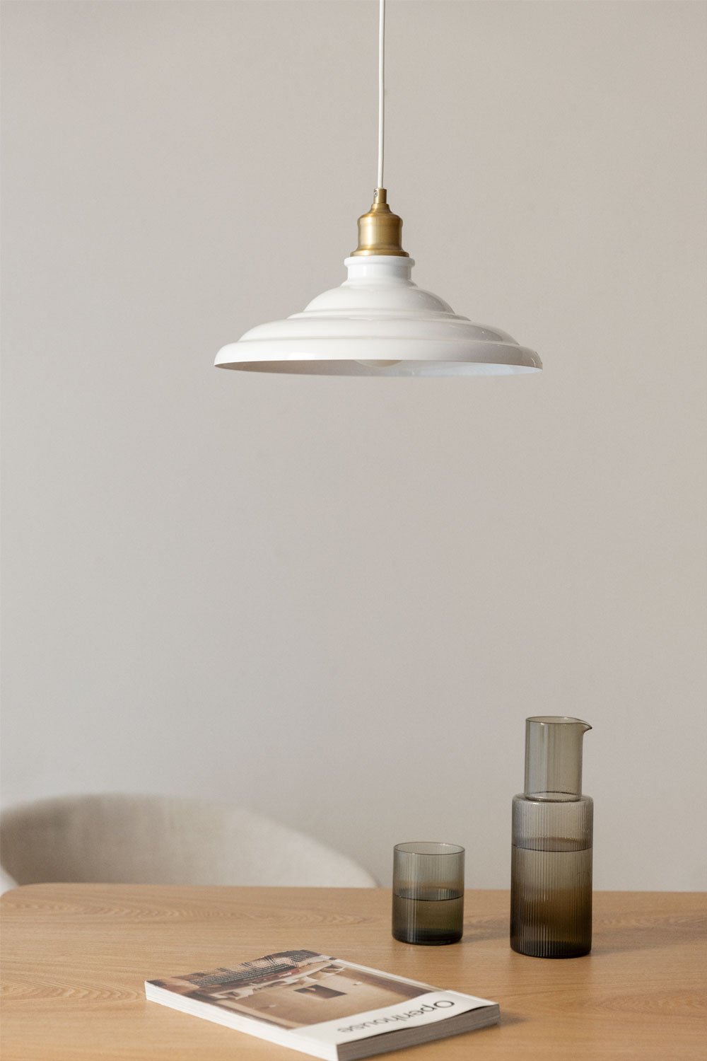 Lampada da soffitto in ferro Lenorita