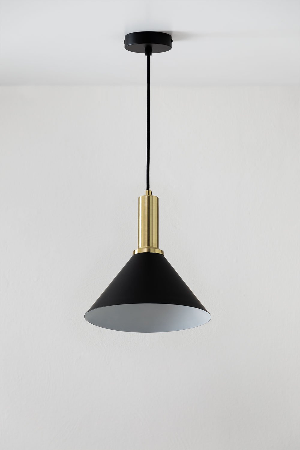Lampada da soffitto in ferro (Ø25 cm) Berien