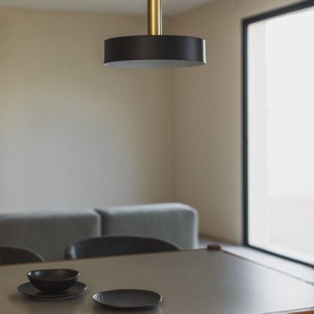 Lampada da soffitto in ferro (Ø30 cm) Berien