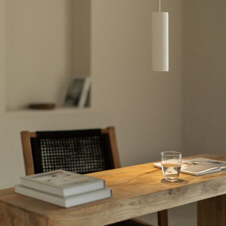 Lampada da soffitto in gesso Selene