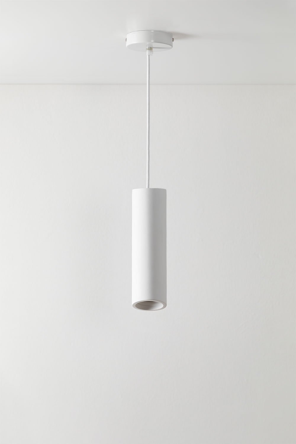 Lampada da soffitto in gesso Selene