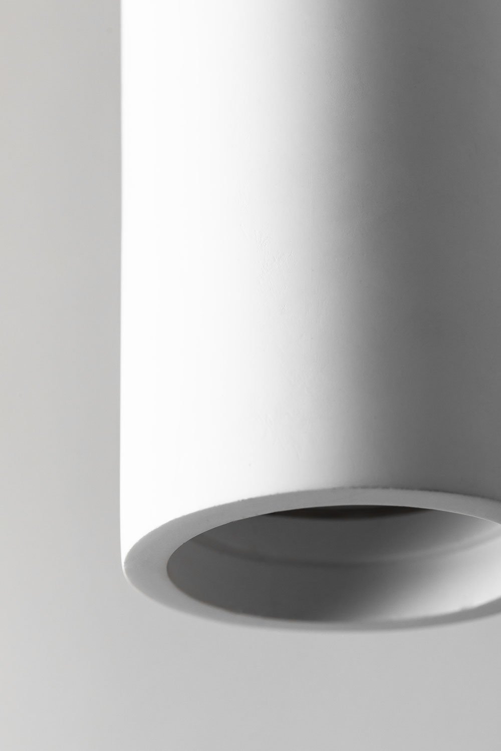 Lampada da soffitto in gesso Selene