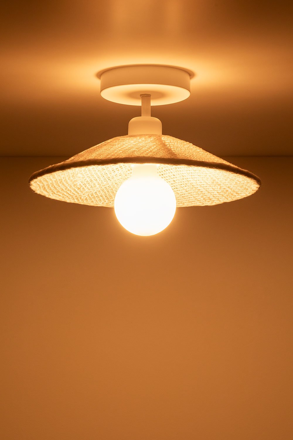 Lampada da Soffitto in Lino Massina