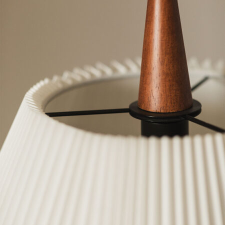 Lampada da Soffitto in Metallo e Tessuto Leyre