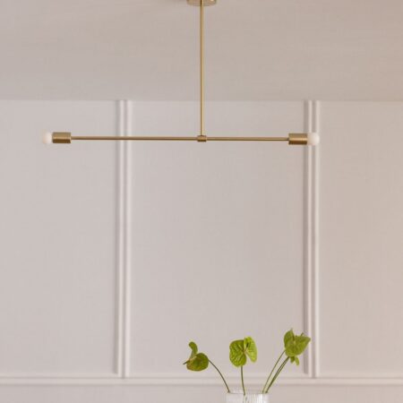 Lampada da soffitto in metallo Zinaida