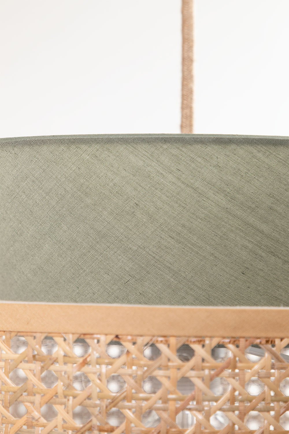 Lampada da Soffitto in Rattan Yereh
