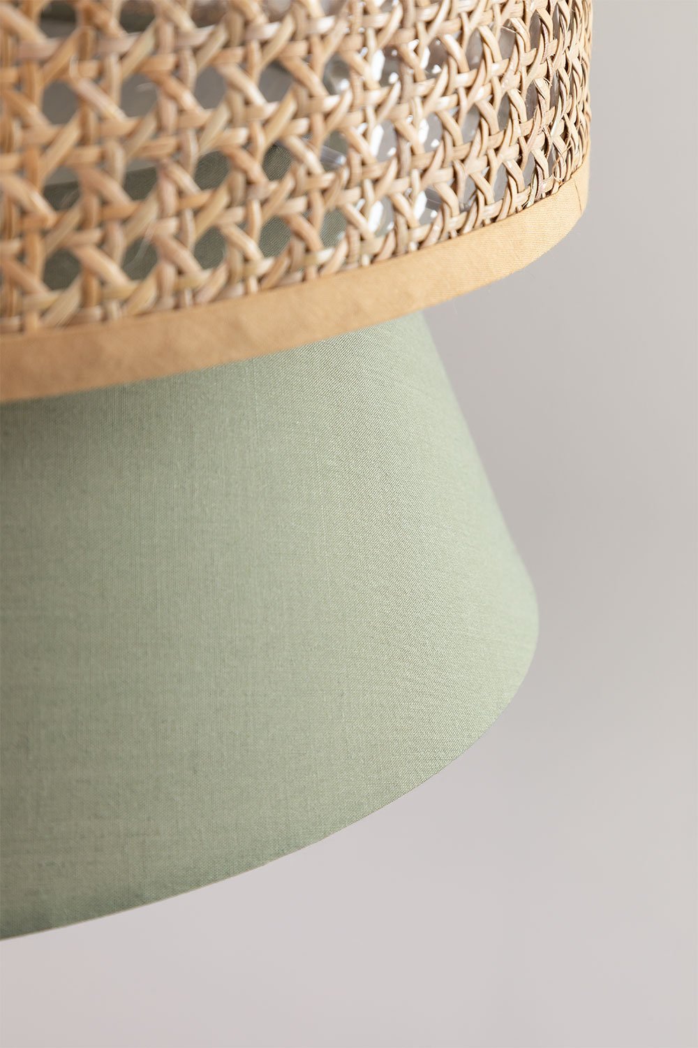 Lampada da Soffitto in Rattan Yereh