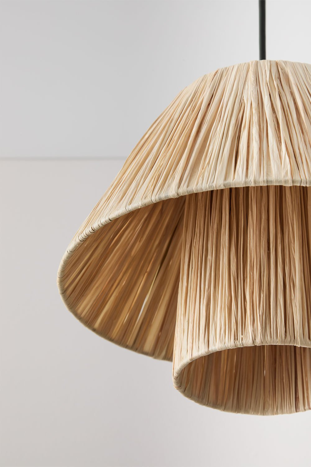Lampada da soffitto in rafia Aruel Design