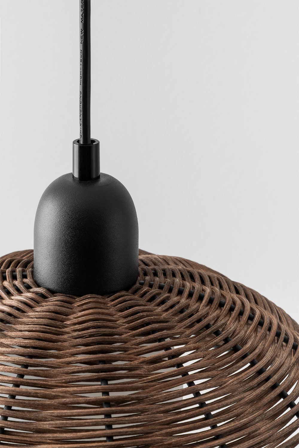 Lampada da soffitto in rattan Lutyen
