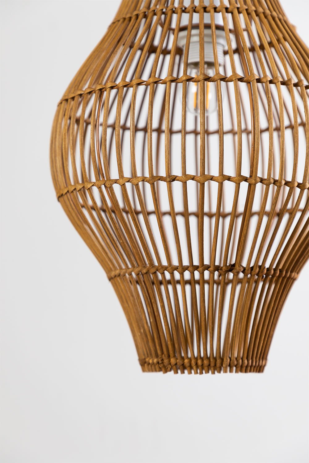 Lampada da Soffitto in Rattan Maope