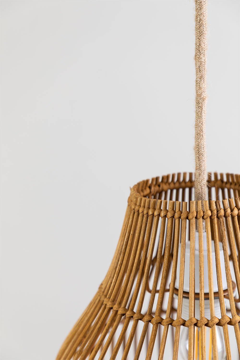 Lampada da Soffitto in Rattan Maope