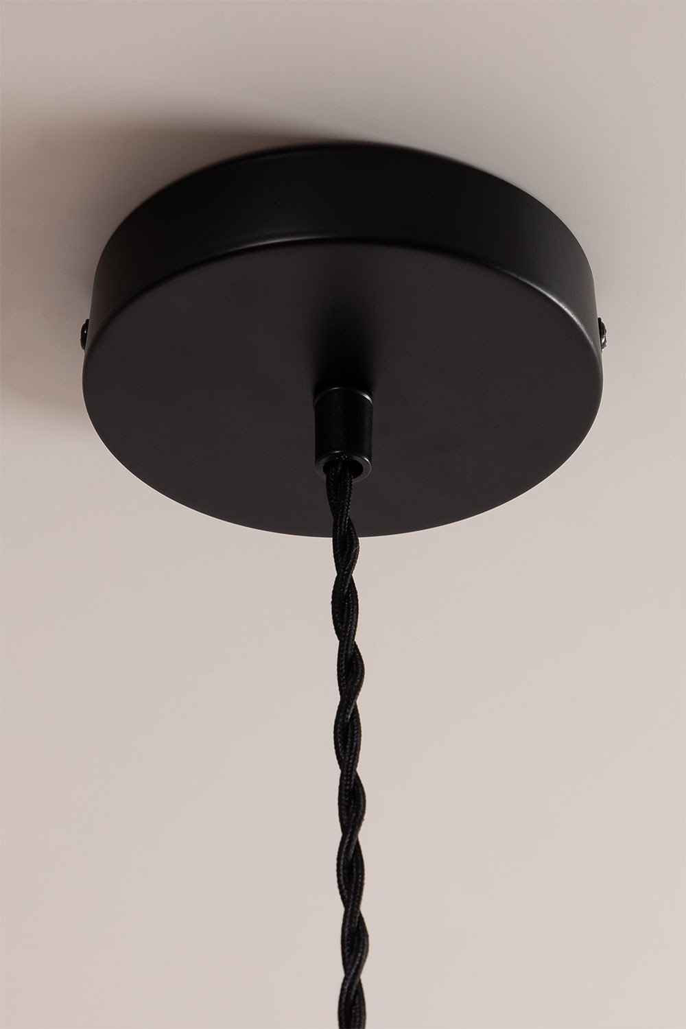 Lampada da Soffitto in Rattan Serri