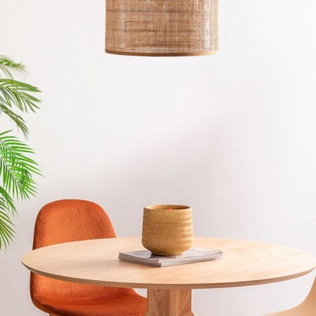 Lampada da soffitto in rattan Ytse