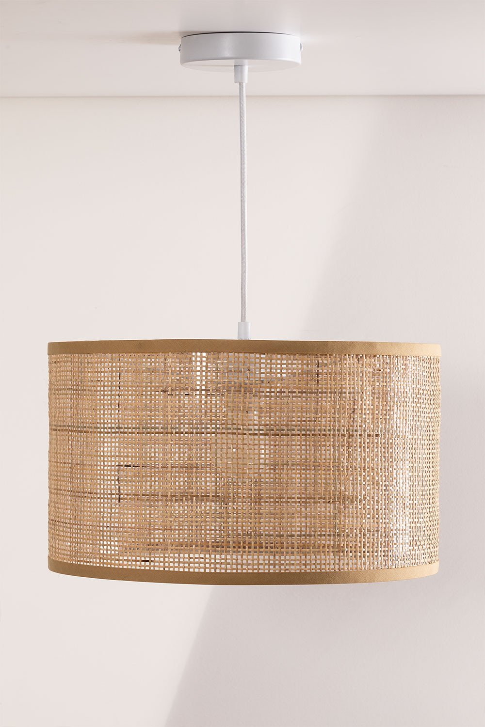 Lampada da soffitto in rattan Ytse