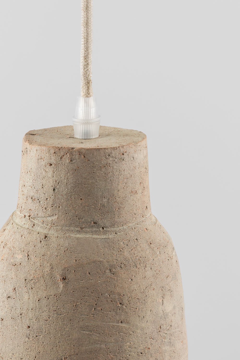 Lampada da soffitto in terracotta (Ø14 cm) Sainza
