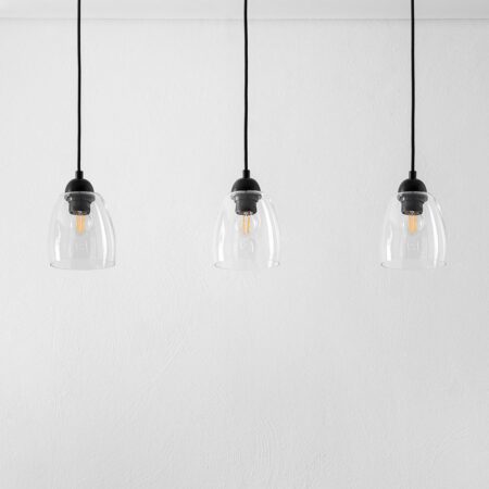 Lampada da soffitto in vetro Demet
