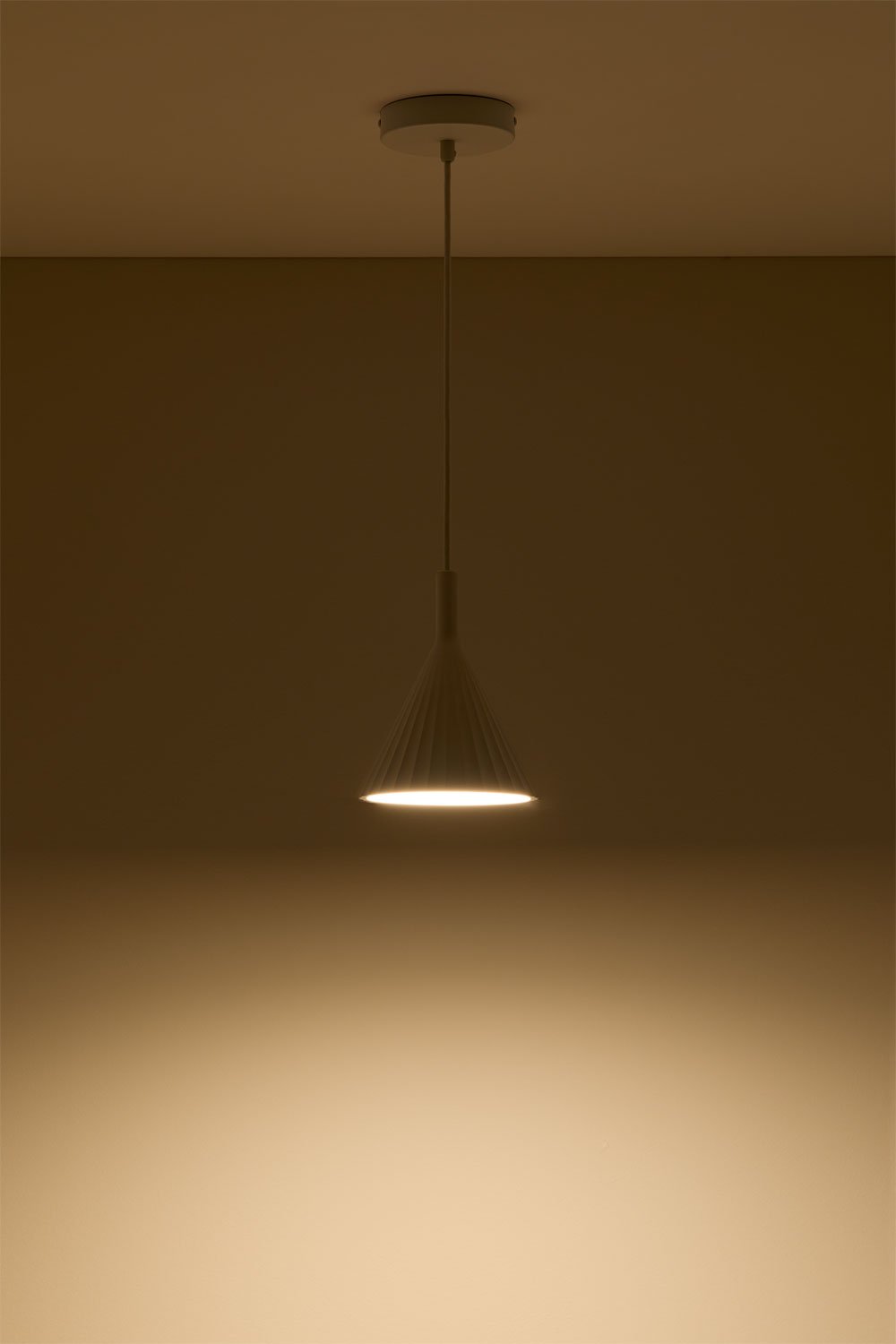 Lampada da soffitto in gesso Lydon LED