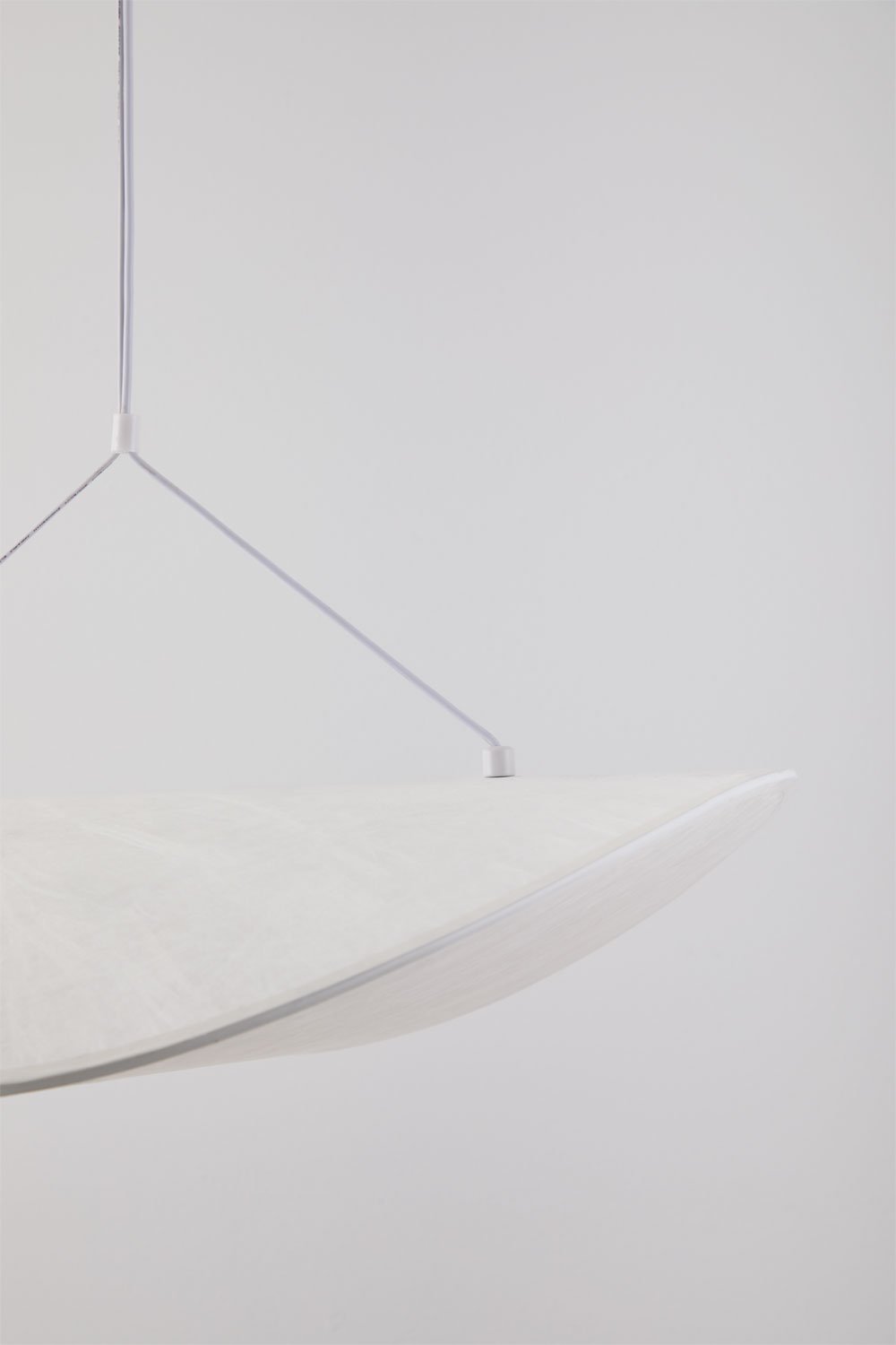 Lampada da soffitto LED in tessuto Zelvon