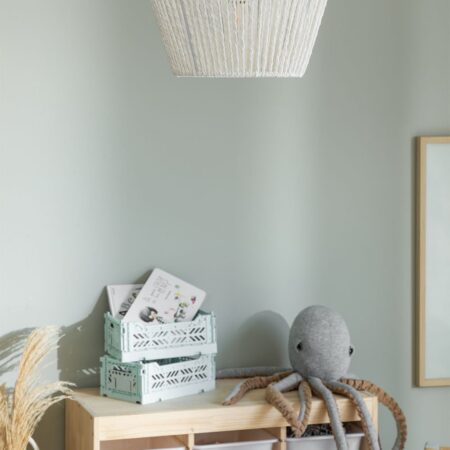 Lampada da soffitto in carta intrecciata Libel