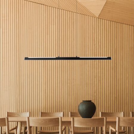 Plafoniera lineare a LED in alluminio (120 cm) Egoy