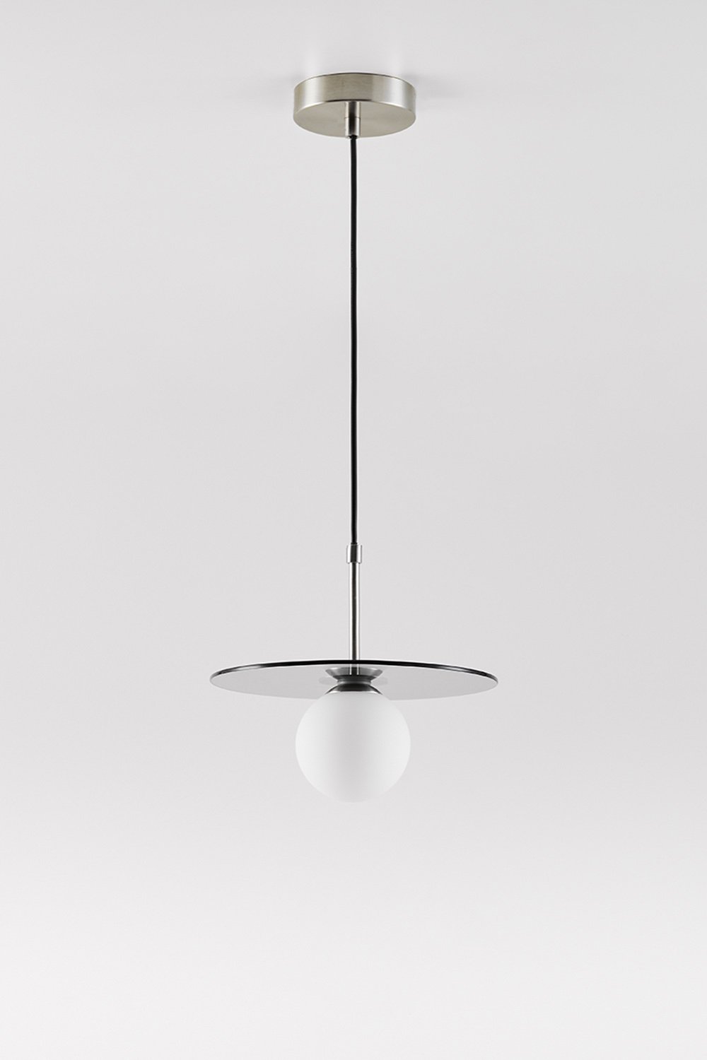 Lampada da soffitto per bagno con sfera di vetro Jorien