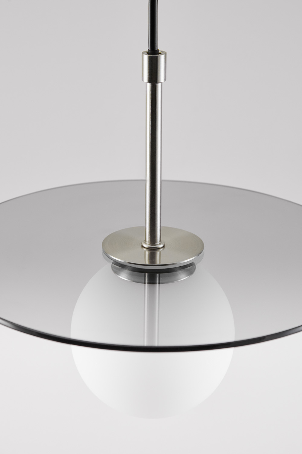 Lampada da soffitto per bagno con sfera di vetro Jorien