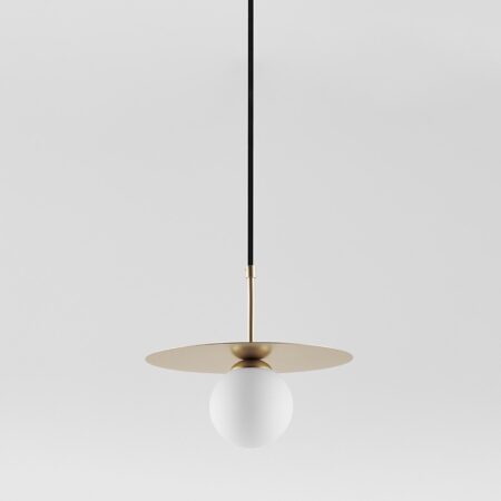 Lampada da soffitto per bagno con sfera di vetro Jorien