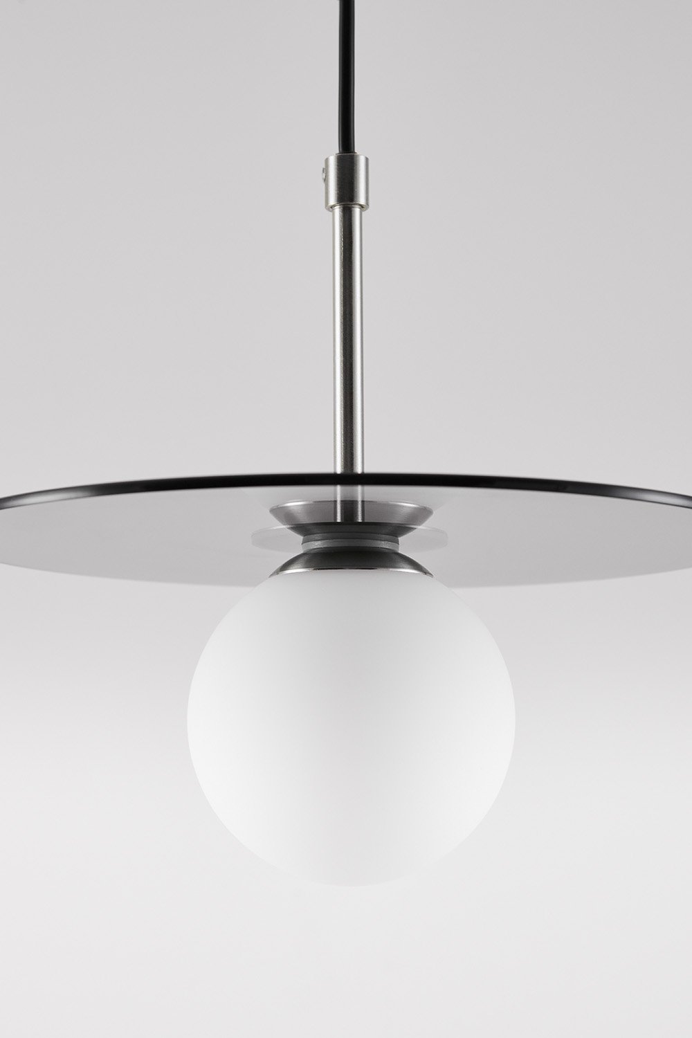 Lampada da soffitto per bagno con sfera di vetro Jorien