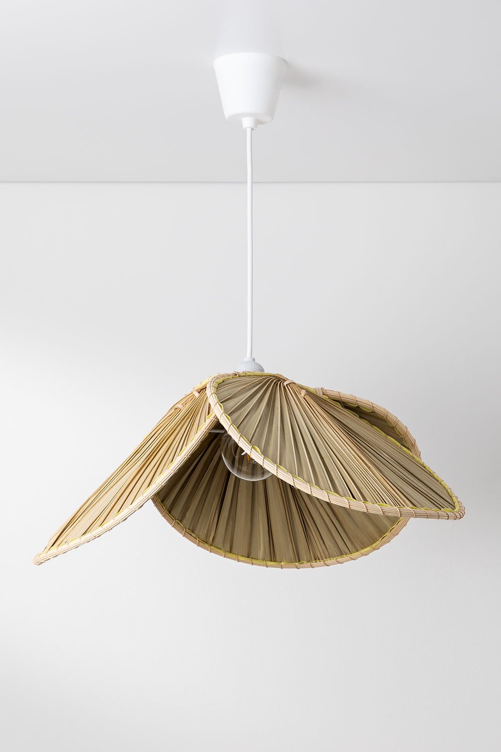 Lampada da soffitto per esterni in bambù (Ø53 cm) Kilda