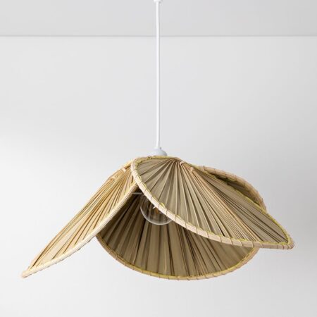 Lampada da soffitto per esterni in bambù (Ø53 cm) Kilda