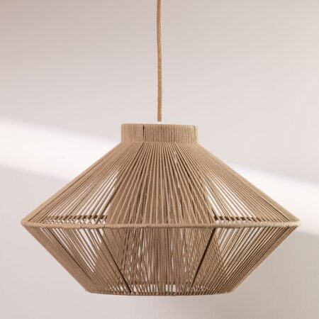 Lampada da soffitto Ufo in corda di cotone