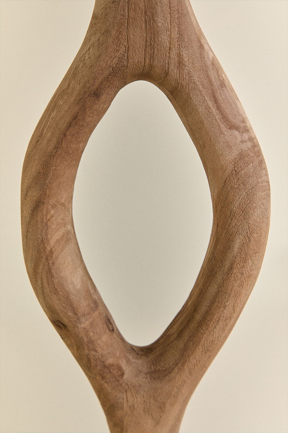 Lampada da tavolo in legno di mango Gracia