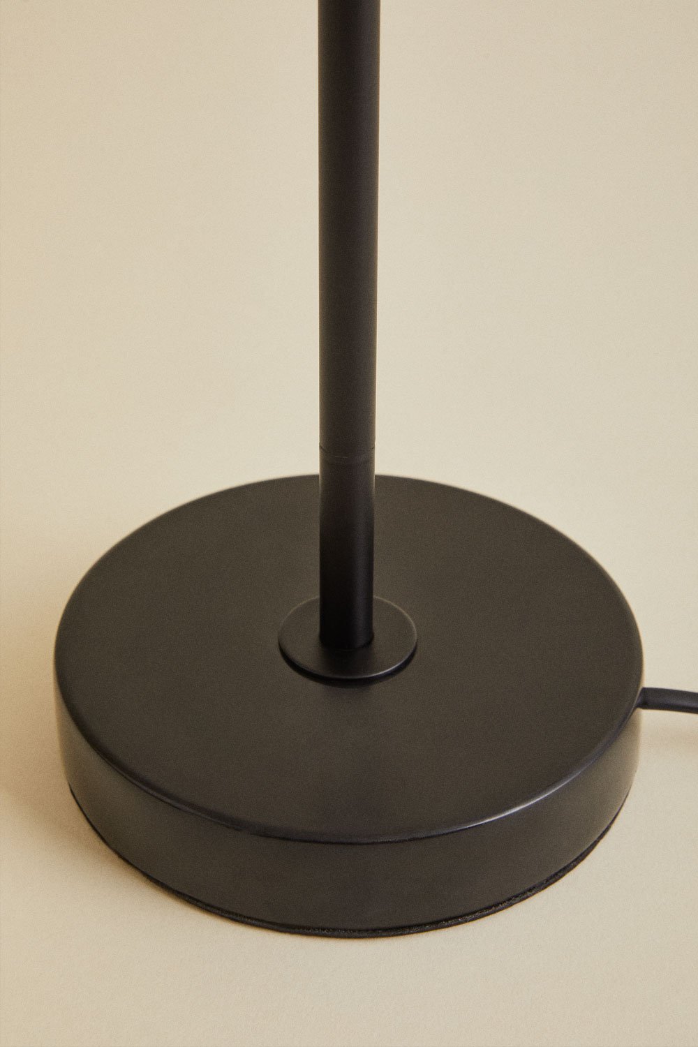 Lampada da tavolo a LED Necsar in ferro e vetro