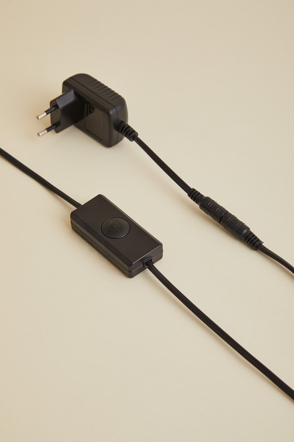 Lampada da tavolo a LED Necsar in ferro e vetro