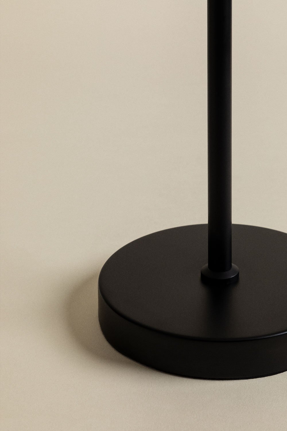 Lampada da Tavolo in Ferro e Carta Intrecciata Casandra