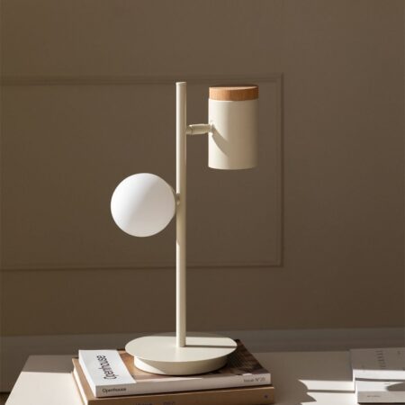 Lampada da tavolo con 2 punti luce Amaranto
