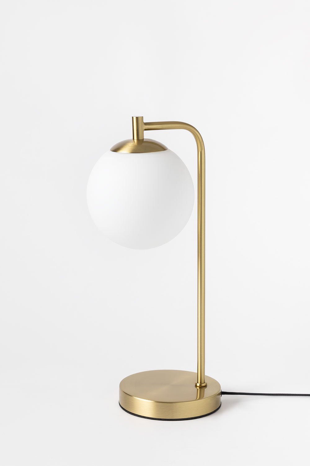 Lampada da Tavolo con Sfera di Cristallo Uvol