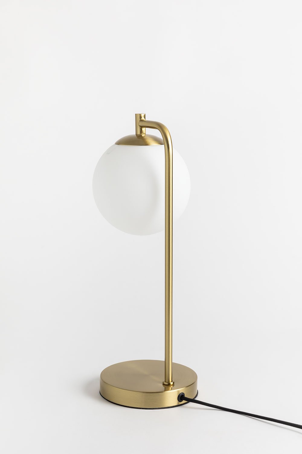 Lampada da Tavolo con Sfera di Cristallo Uvol