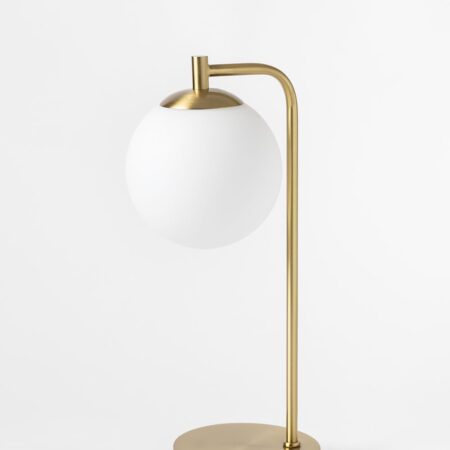 Lampada da Tavolo con Sfera di Cristallo Uvol