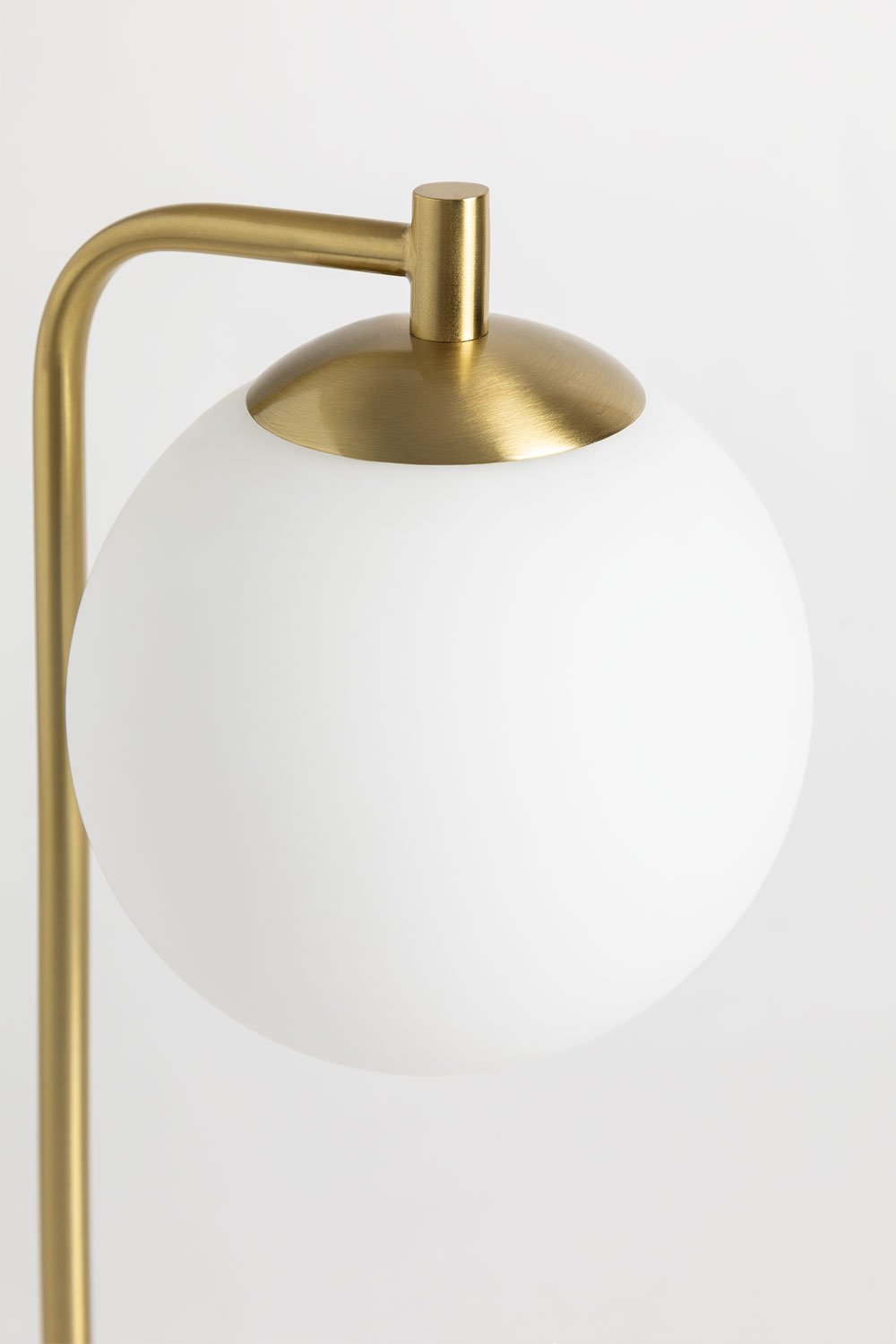Lampada da Tavolo con Sfera di Cristallo Uvol