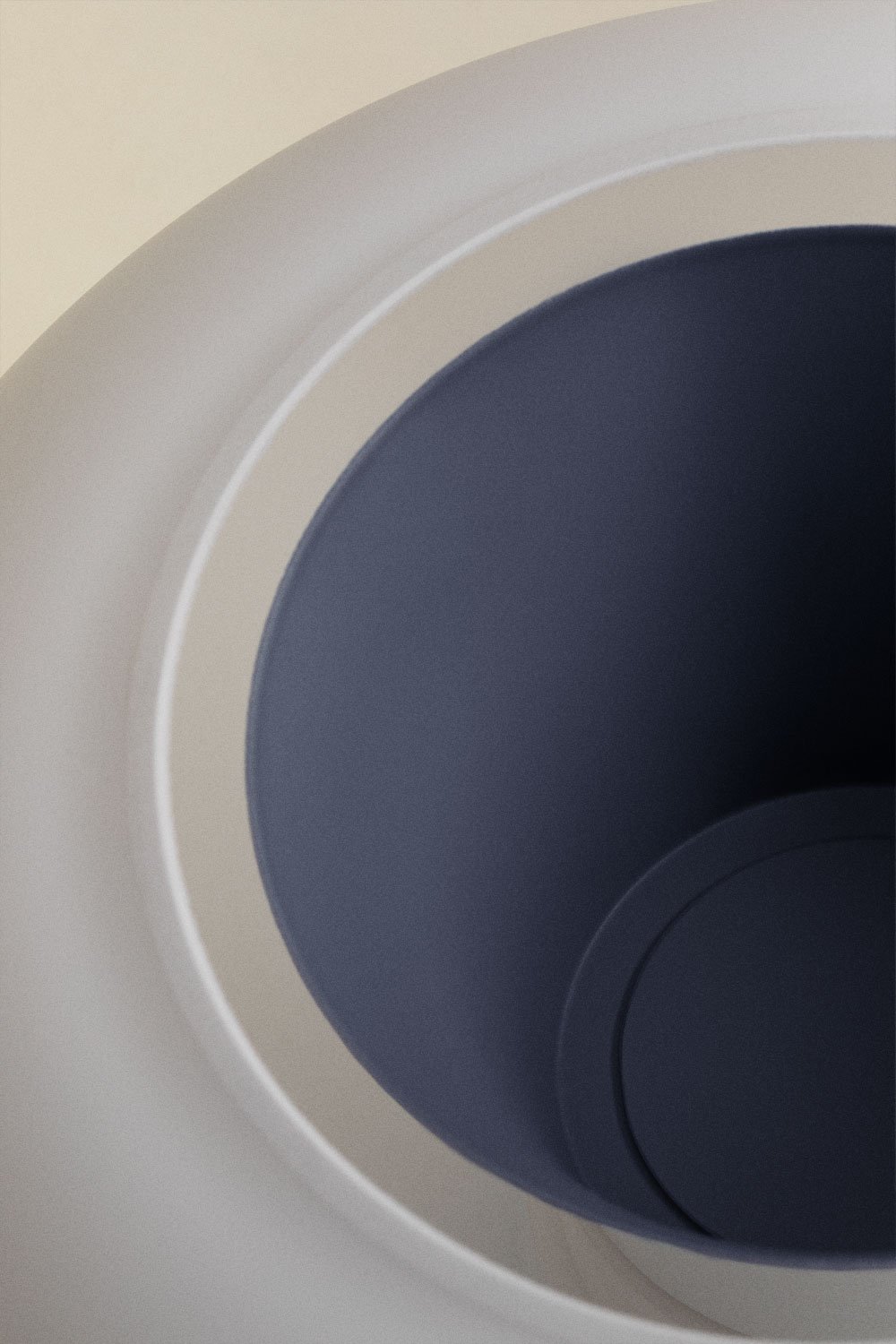 Lampada da tavolo Deruent a LED in vetro e acciaio