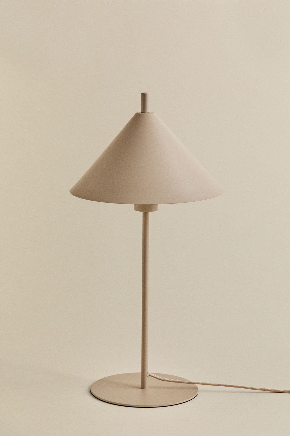 Lampada da tavolo Aziel in metallo
