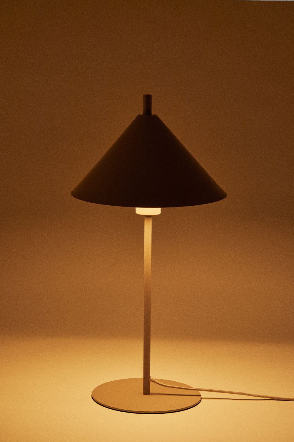 Lampada da tavolo Aziel in metallo