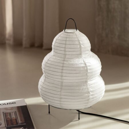 Lampada da tavolo in carta di riso (↑34 cm) Gogian