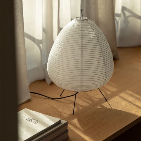 Lampada da tavolo in carta di riso (↑44 cm) Gogian